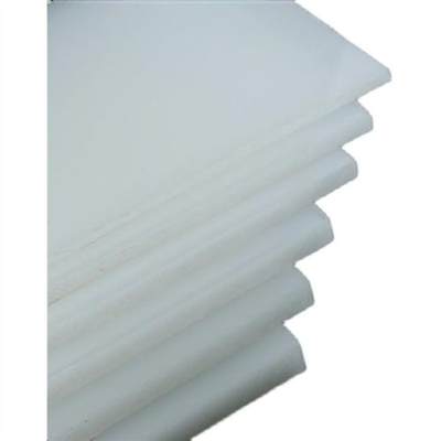白色光面HDPE500塑料隔板高分子耐磨PA尼龙板PVC耐酸碱塑胶板加工