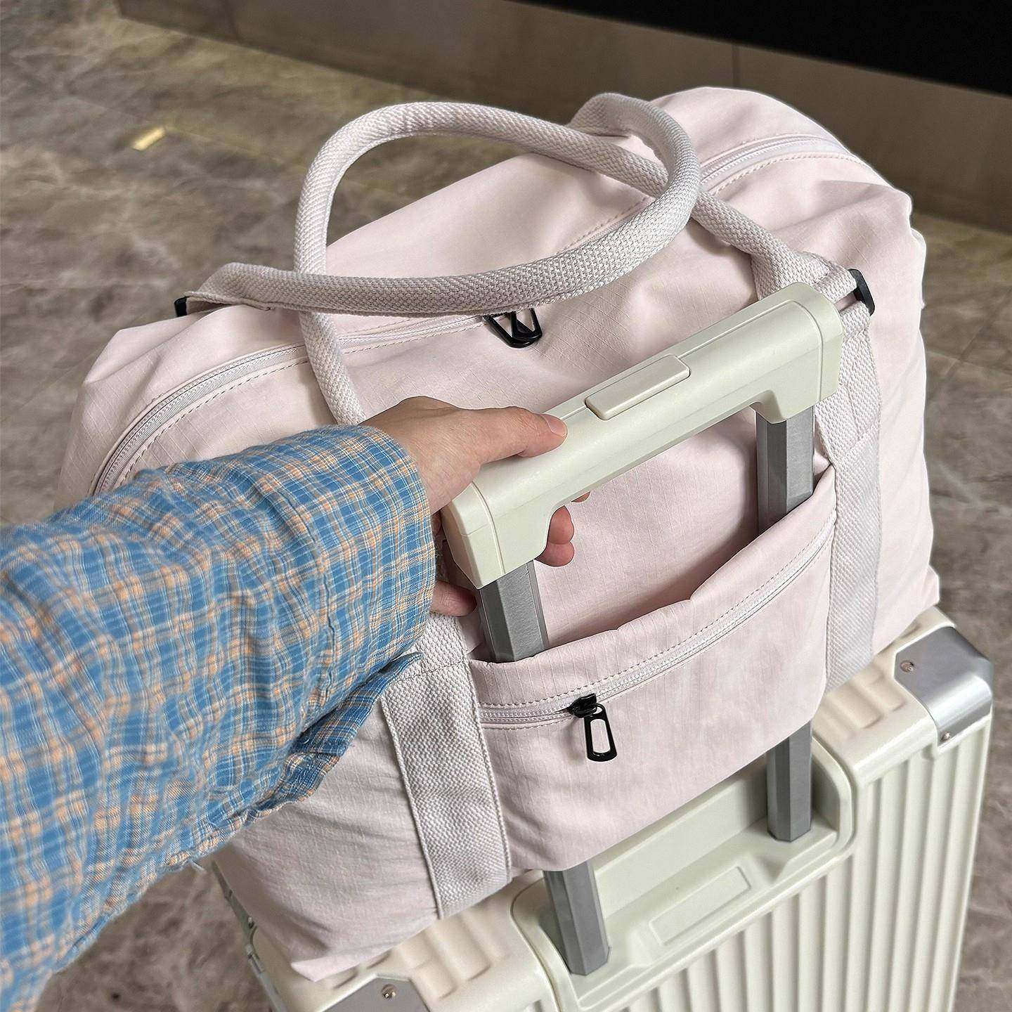 行李袋旅行包出差短途手提大容量女士轻便高颜值外出时尚可上飞机