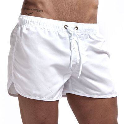 Beach shorts tied ropes quarter length pants沙滩短裤四分裤男
