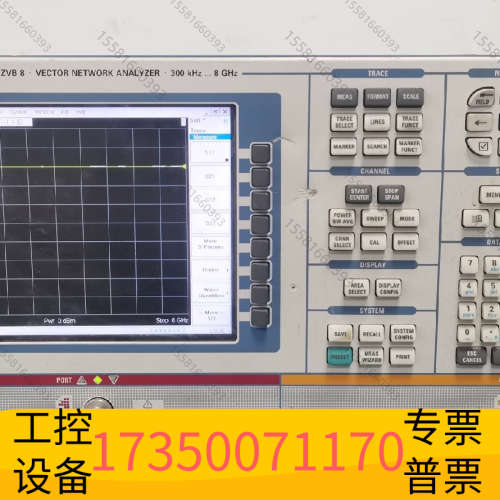 罗德施瓦茨ZVB8网络分析仪300K-8Ghz.议价