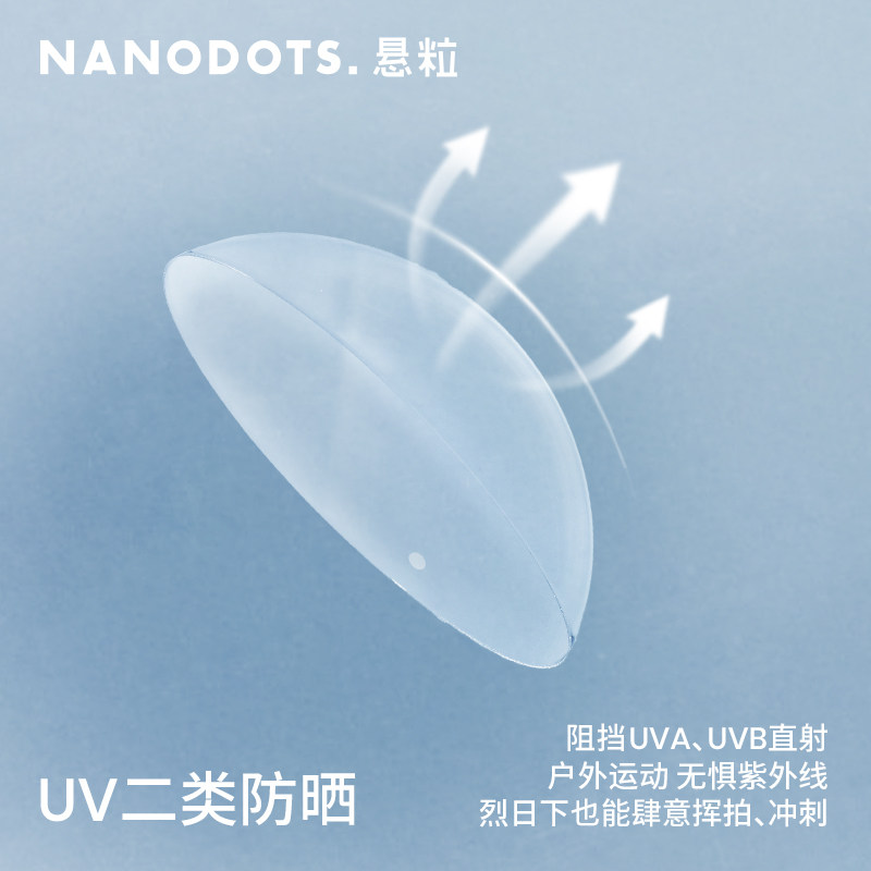 【试用测评专享】NANODOTS悬粒光合零动运动隐形眼镜日抛30片,隐形眼镜/护理液,隐形眼镜,淘宝优惠券,粉丝福利购,淘宝优惠卷