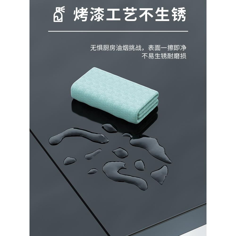 S588微波炉架子置物架台面烤箱可伸缩双层多功能桌面厨房收纳家用