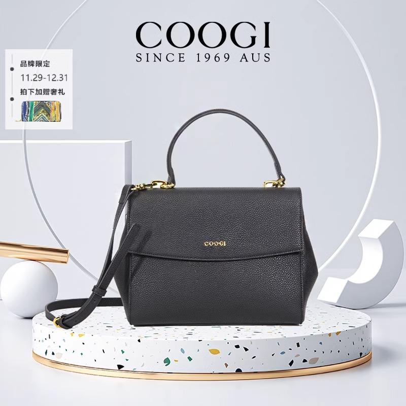 COOGI包包女新款手提包单肩包斜挎包高级感小众设计通勤包送女友
