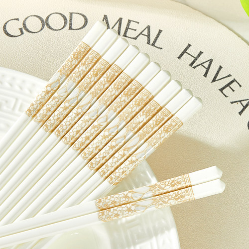 纬廷陶瓷筷子耐高温易清洗促销款