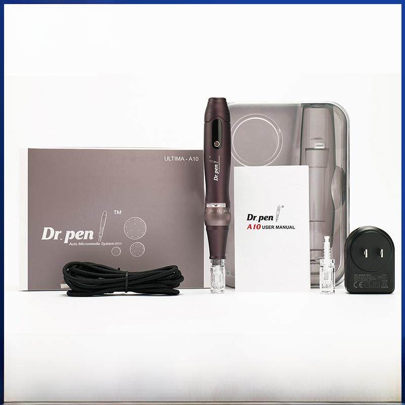 外贸版drpen A10电动微针仪器纳米电动微晶导入仪mts中胚浅导痘印