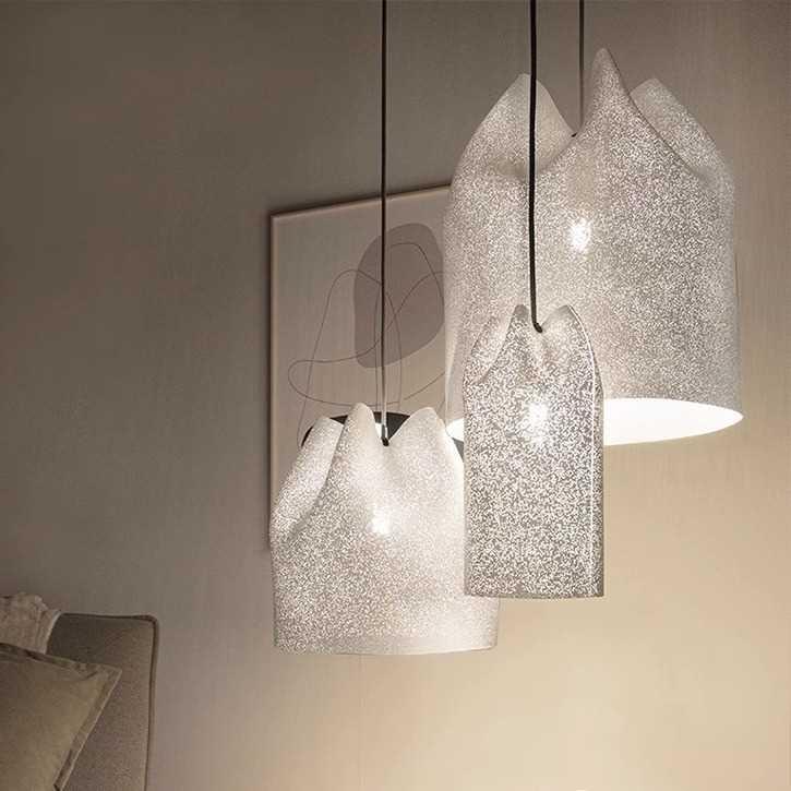 设计师款个性创意餐厅吊灯新款轻奢气质感餐桌客厅温馨不锈钢吊灯