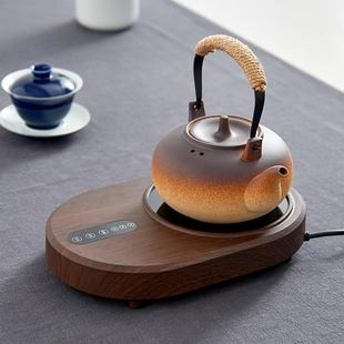 家用泡茶电陶炉明火烧水壶陶壶粗陶提梁壶大容量茶壶煮茶器茶炉