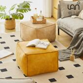 懒生活沙发凳脚踏创意家用垫脚椅现代简约办公室搁脚凳门口换鞋 凳