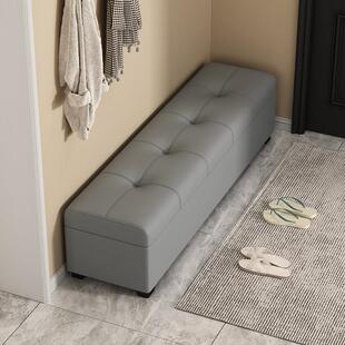 极窄换鞋凳入户玄关门口猫爪皮储物穿鞋凳服装店休息凳超窄长条凳