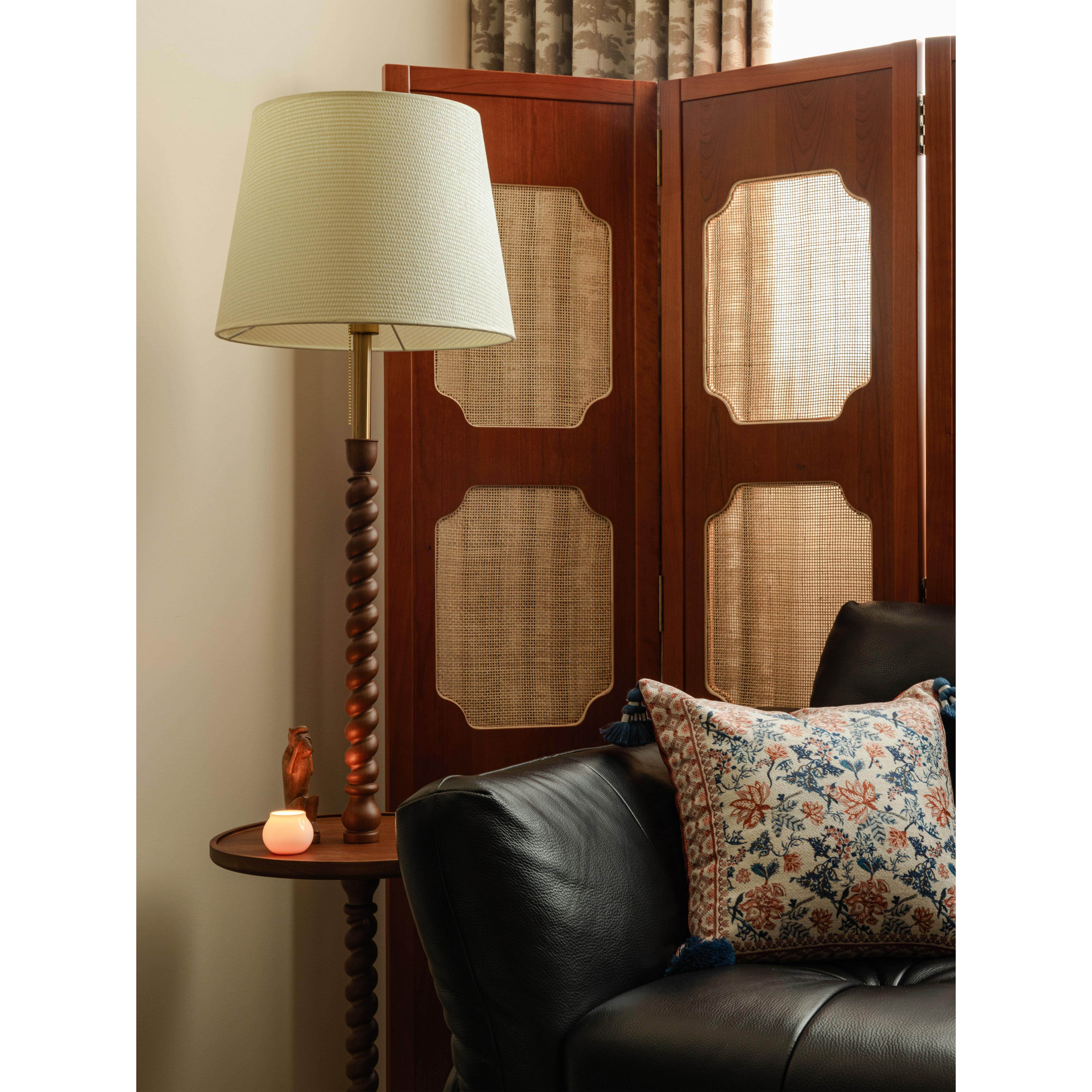 栖夏罗曼落地灯丨法式覆古中古轻奢现代卧室客厅沙发氛围落地灯