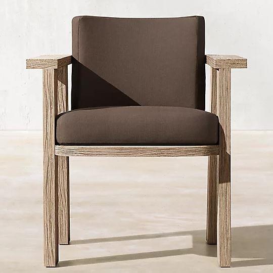 工厂户外大露台庭院休闲桌椅别墅花园室外防水防晒柚木餐桌椅