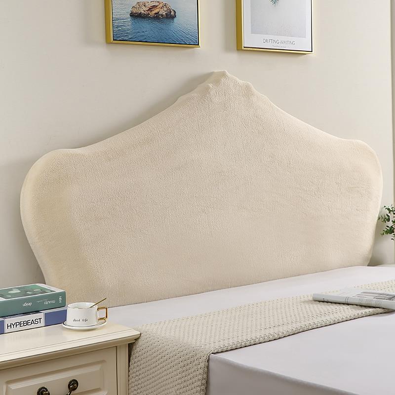 弹力各种形状都可床头罩床头套弧形半圆中式欧式全包加绒加厚