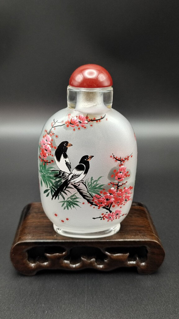瓶内画纯手工内画鼻烟壶衡水特产外事商务工艺品