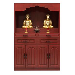 佛龛供桌家用神台立柜佛柜供台白色菩萨财神爷神像柜经济型供奉桌