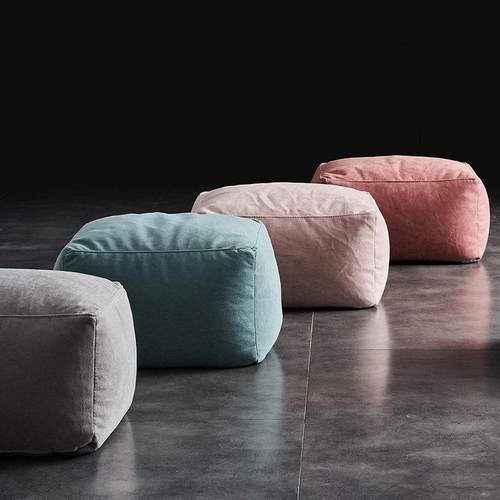 慵懒沙发，脚凳，脚凳现代简约创意客厅单矩形斯堪的纳维亚榻榻米