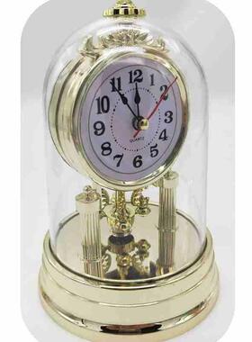 简约经典款中东欧式覆古客厅钟表 彷古静音台钟座钟F010