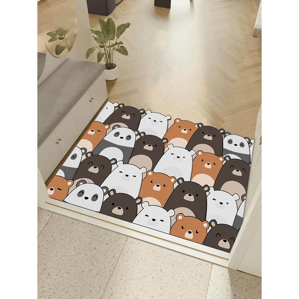 卡通入户门垫PVC家用皮革进门脚垫子玄关门口防滑免洗可裁剪地毯,居家布艺,入户地垫,淘宝优惠券,粉丝福利购,淘宝优惠卷