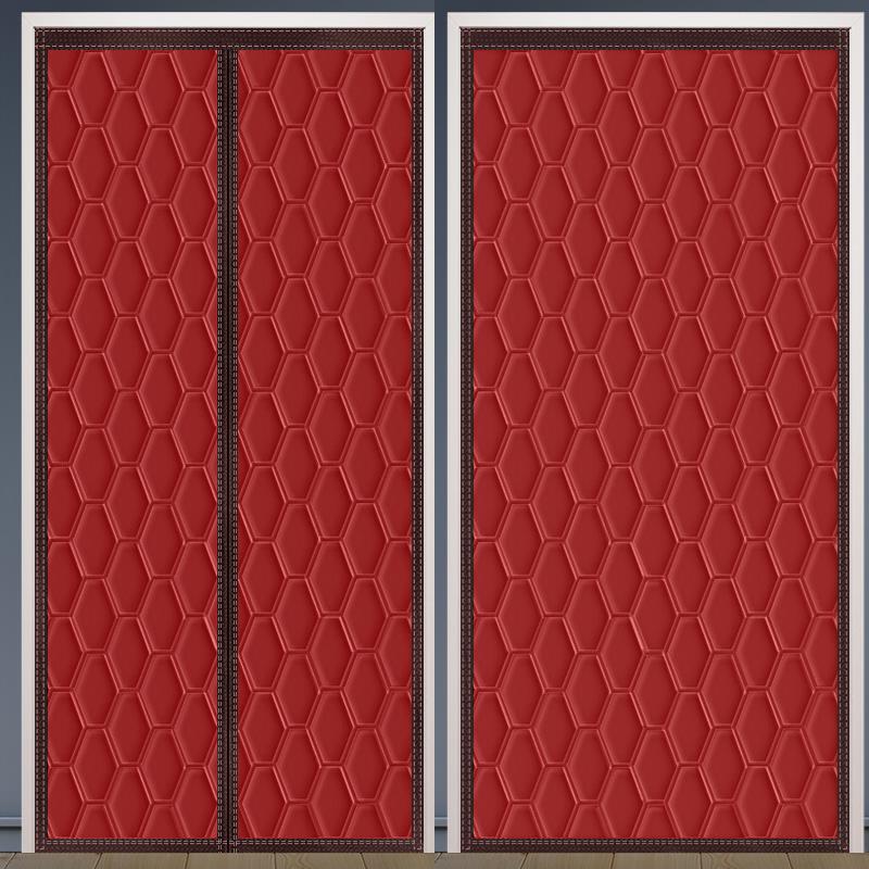 棉门帘冬季加厚家用保暖防风防寒隔音自吸隔断魔术贴磁吸挂帘保温