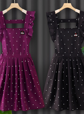 围裙防油防水透气厨房家用2026新款网红公主风烘焙餐饮专用女漂亮