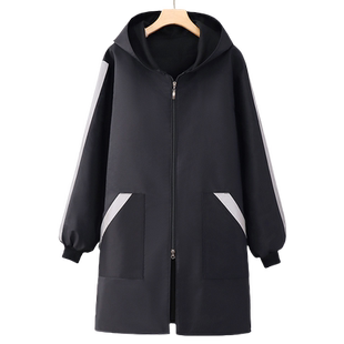 家用男士罩衣冬季加绒加厚上班围裙长袖防水防油劳保工作服外套女