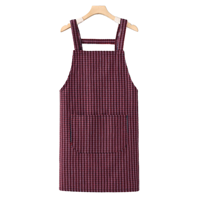 工作可爱围裙厨房家用2025新款网红纯棉上班夏季薄款韩式餐饮专用