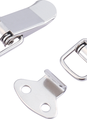 不锈钢搭扣航空箱包锁扣扁嘴锁扣鸭嘴扣五金工具箱锁扣搭扣J117