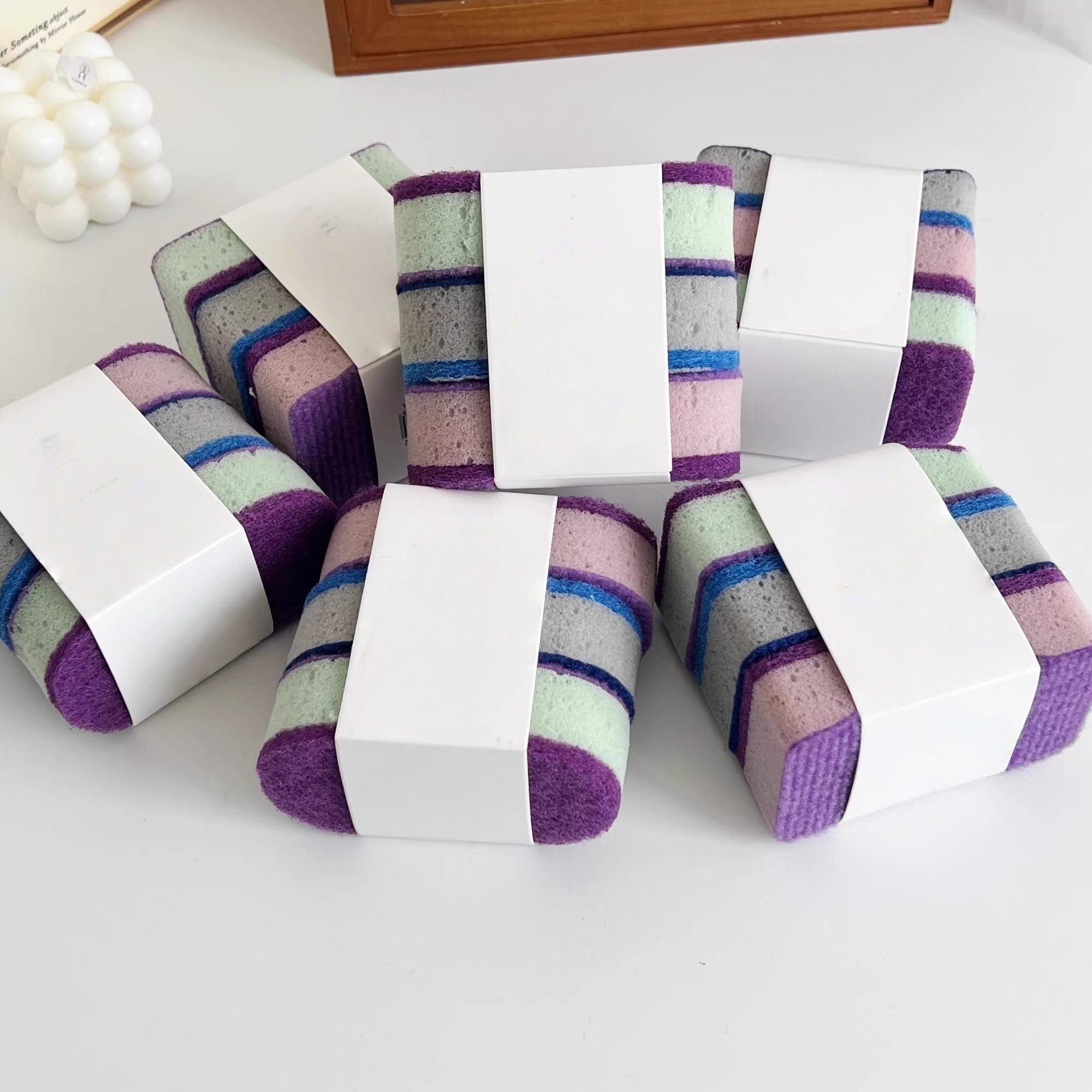 【厨房好物】奶酪洗碗海绵去污去油擦锅百洁布刷锅神器刷碗布多块