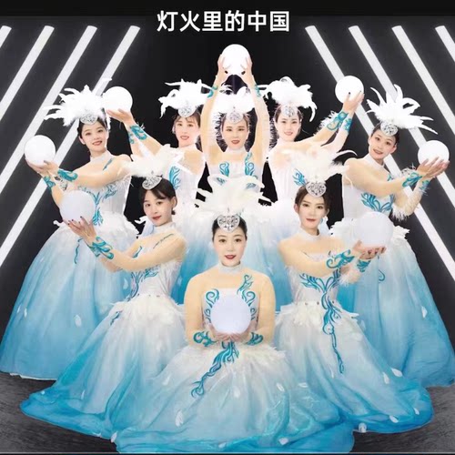 水晶球圆球节目灯水晶灯创意演出灯手拿道具表演米粒捧舞蹈手发光