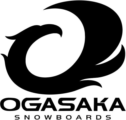 滑雪板贴ogasaka雪板logo贴纸