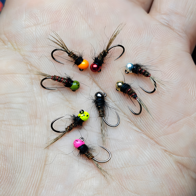 欧若毛钩手工精绑JIG路亚饵