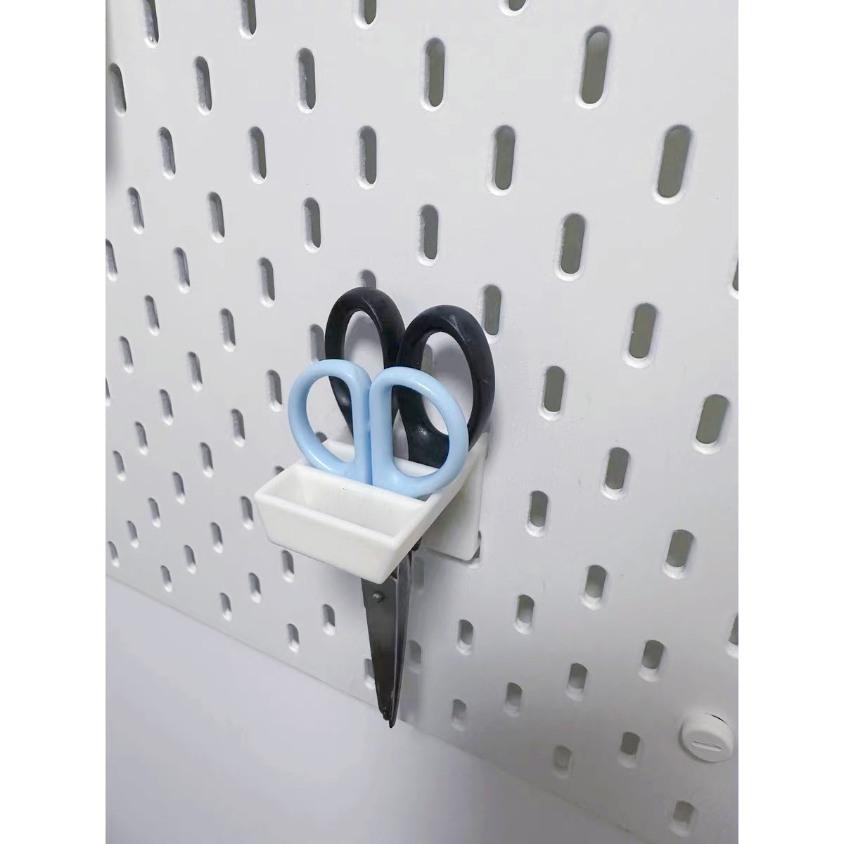 宜家SKADIS 斯考迪斯 宜家洞洞板配件  三把剪刀支架,收纳整理,收纳洞洞板,淘宝优惠券,粉丝福利购,淘宝优惠卷