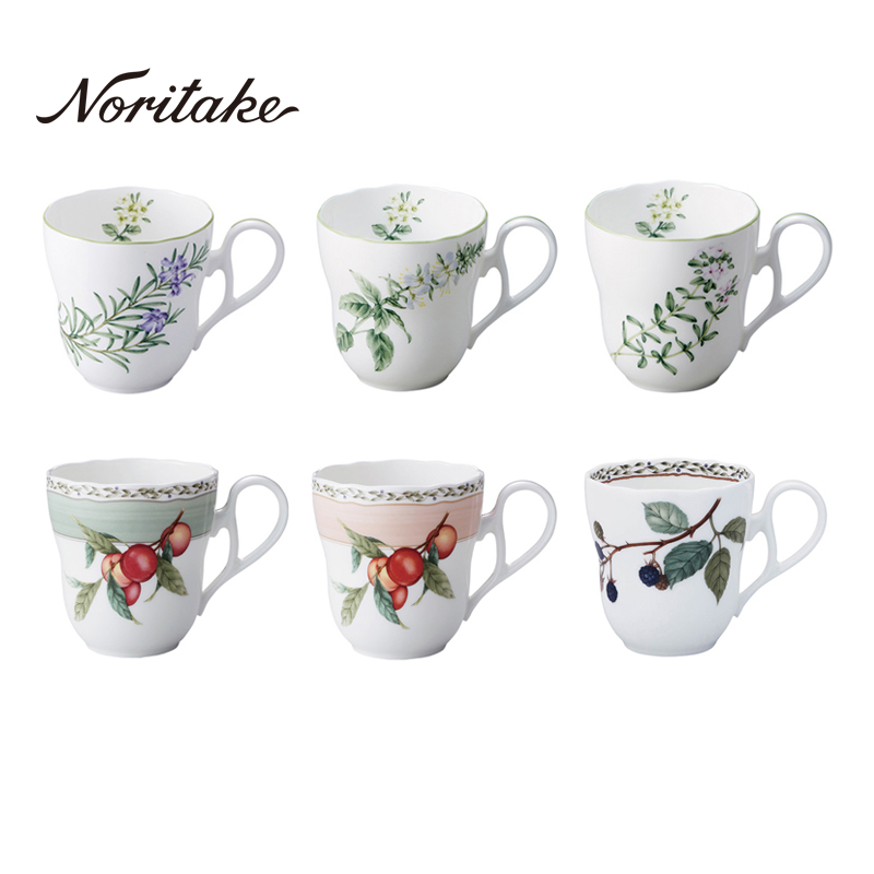 Noritake早餐牛奶杯子马克杯