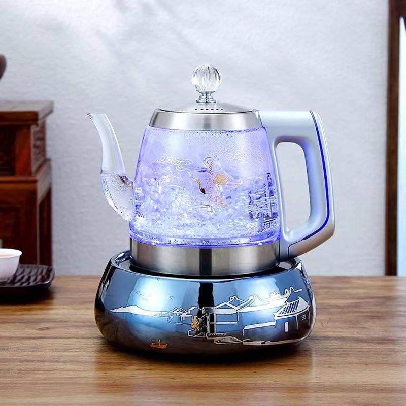 品陶堂底部上水烧水壶泡茶用玻璃煮水壶智能全自动