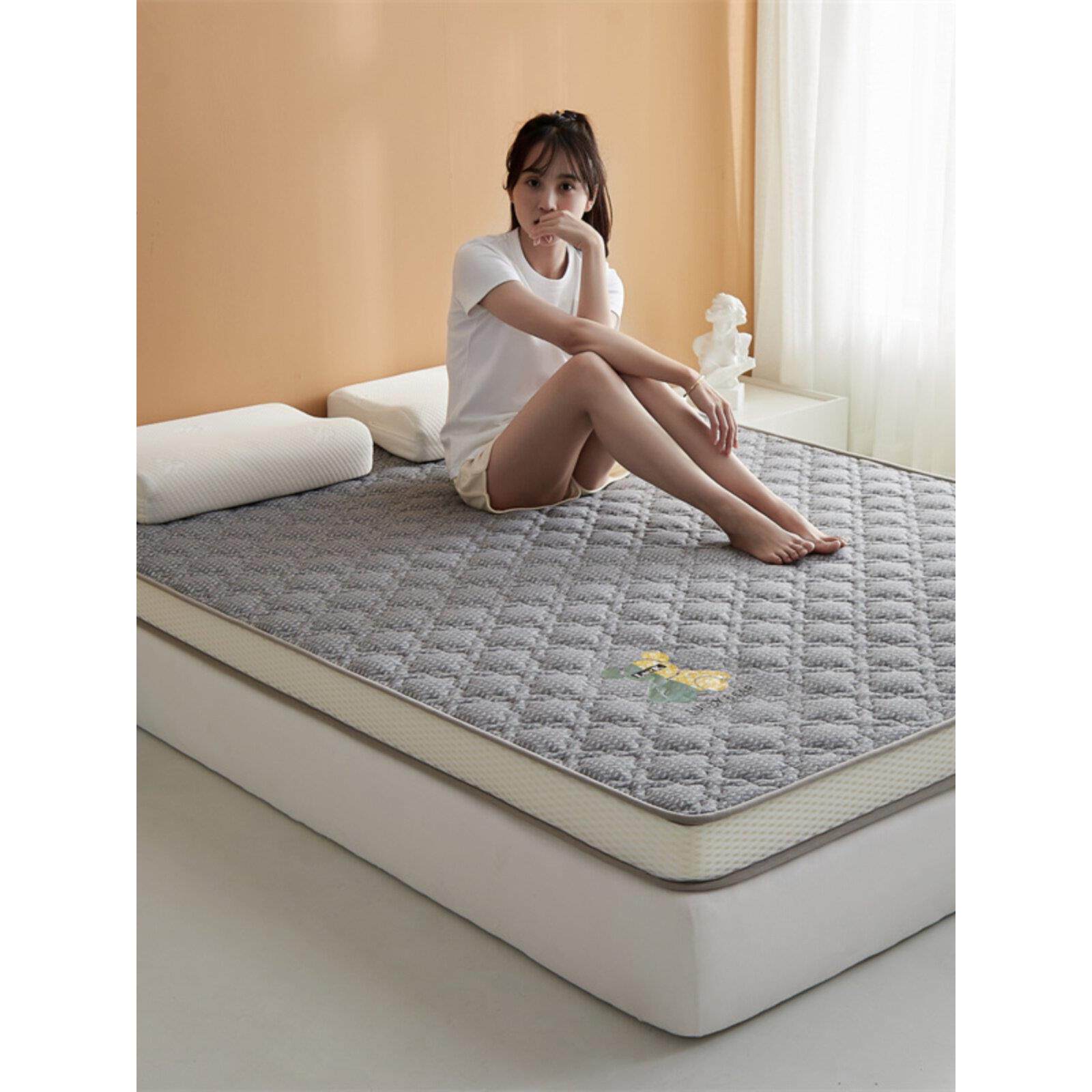 单双人记忆棉加厚学生宿舍垫子可定制天然乳胶床垫软垫家用榻榻米