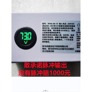 48V60V72V电瓶车电池脉冲修复器饿死电瓶激活充电器电瓶脉冲修复