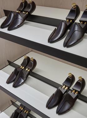 慕空间木质鞋撑样板间意式卧室鞋架艺术创意鞋摆件鞋模鞋楦抽象