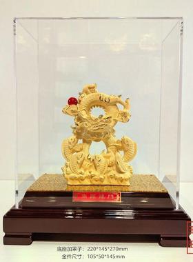 绒沙金黄金摆件年年有余莲年有余鱼跃龙门发财鱼金银工艺品鲤鱼