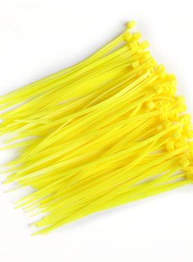 尼龙扎带 黄色理线带 自锁式扎带 2.5*100mm 1000根ZD-10C-1000