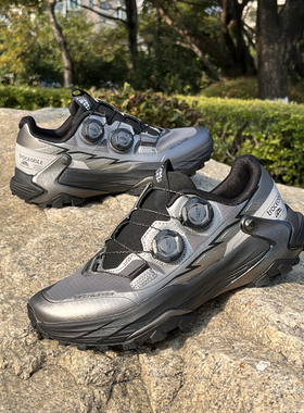 外贸牛货FVGA户外越野跑鞋大坡王黑山防滑防水轻量化登山徒步鞋男