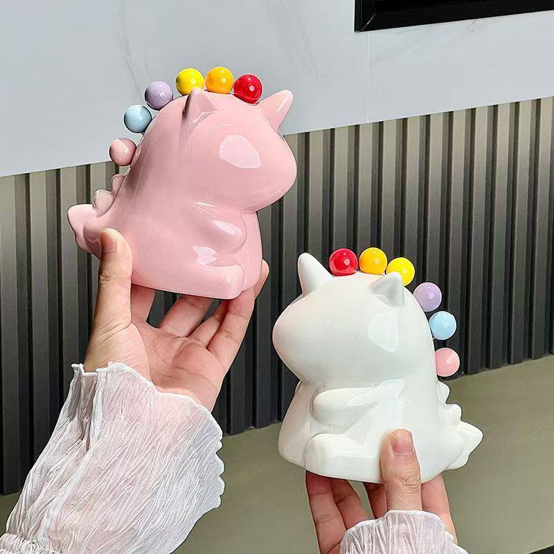 独角兽水果叉可爱叉子创意摆件高级感小众桌面装饰工艺品生日礼物