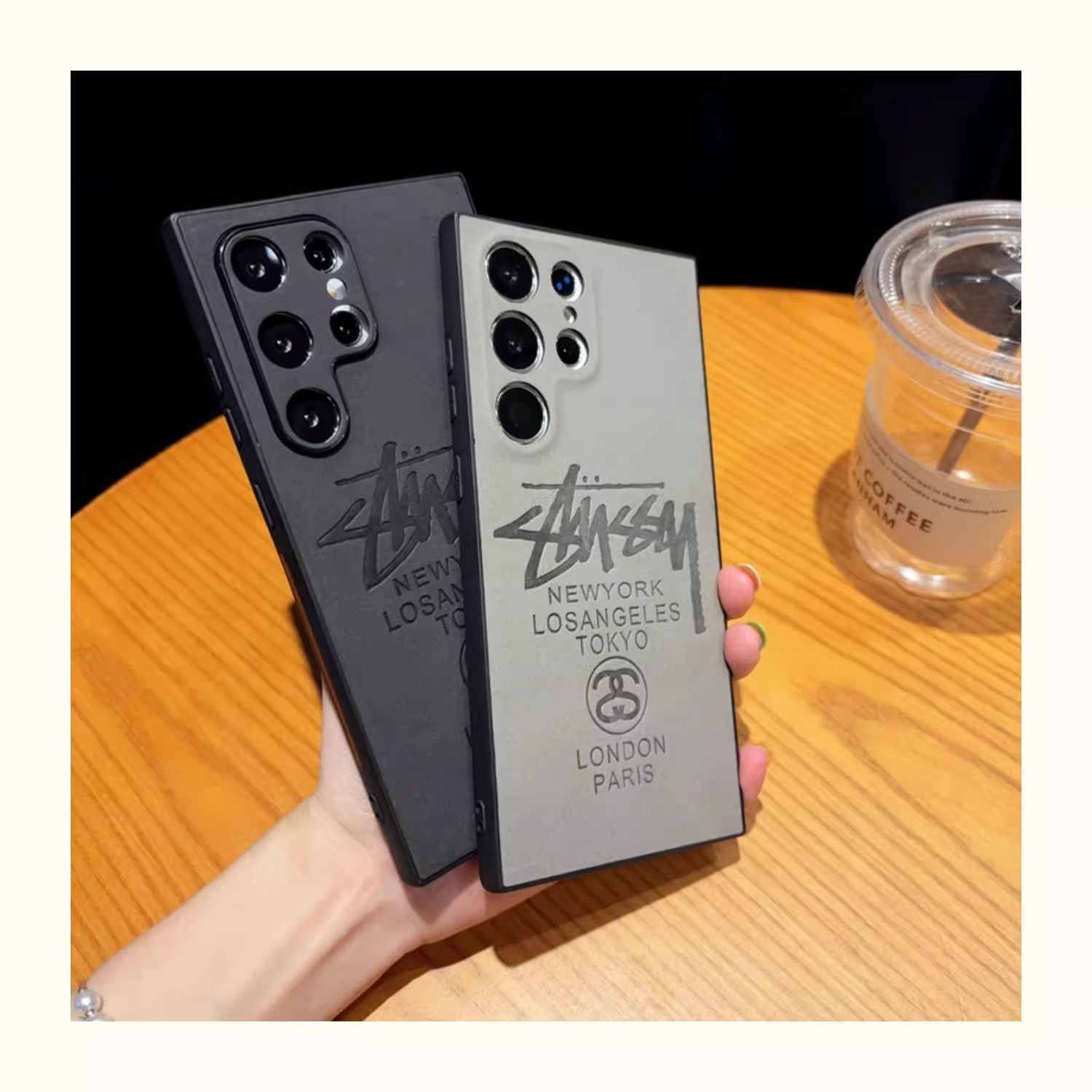 个性创意潮牌压印小羊皮