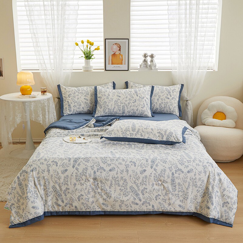 mm水洗棉宿舍机洗大豆夏被空调被夏天薄被子