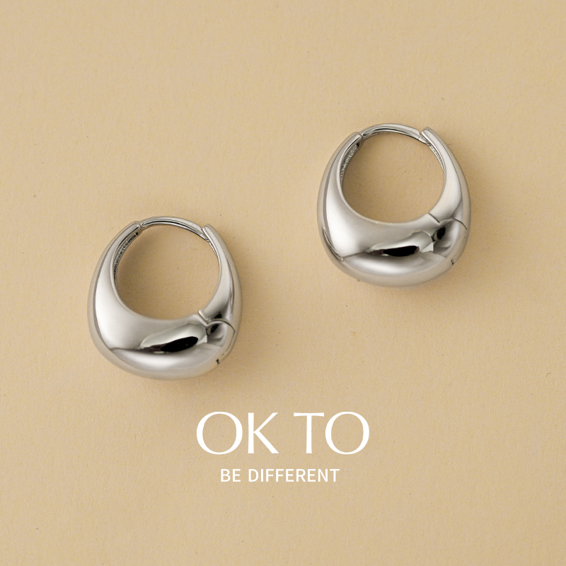 okto耳环925简约时尚女