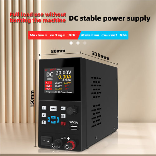 BSIDE可编程直流稳压电源I8电脑维修30V10A/40V20A电压可调整