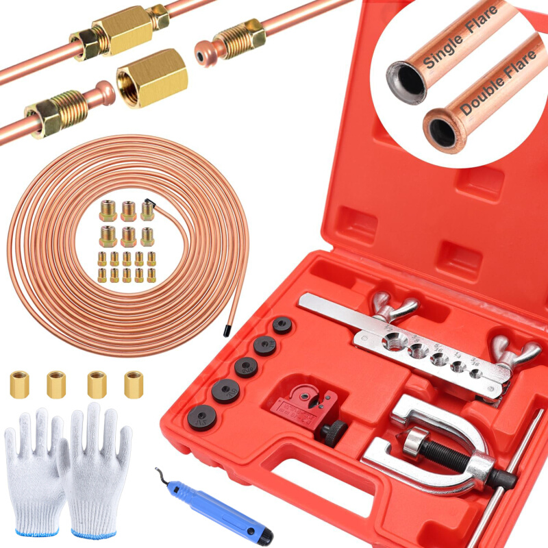 CT-2032D翻边铜管扩孔器 批发喇叭口胀管器 3/16汽修刹车管铆管器