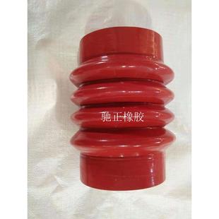 工程机械搅拌站水称软连接耐高温硅胶波纹管软接头碟阀水称伸缩软