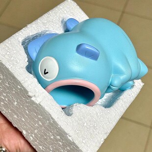 饰品 丑鱼摆件创意可爱卡通树脂牙刷架浴室牙具座办公室笔筒桌面装