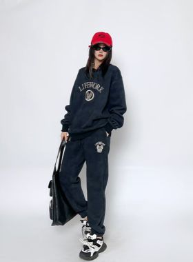 lifework 2025新款男女同款加绒套装25181