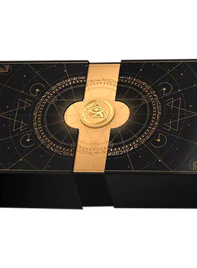 闪耀•埃及黑金神秘笔记多次元文创努比亚纪念碑12主神秘元素壁画白描古书图稿荷鲁斯之眼埃及九柱神卡徽章太阳之翼圣甲虫纯铜书签