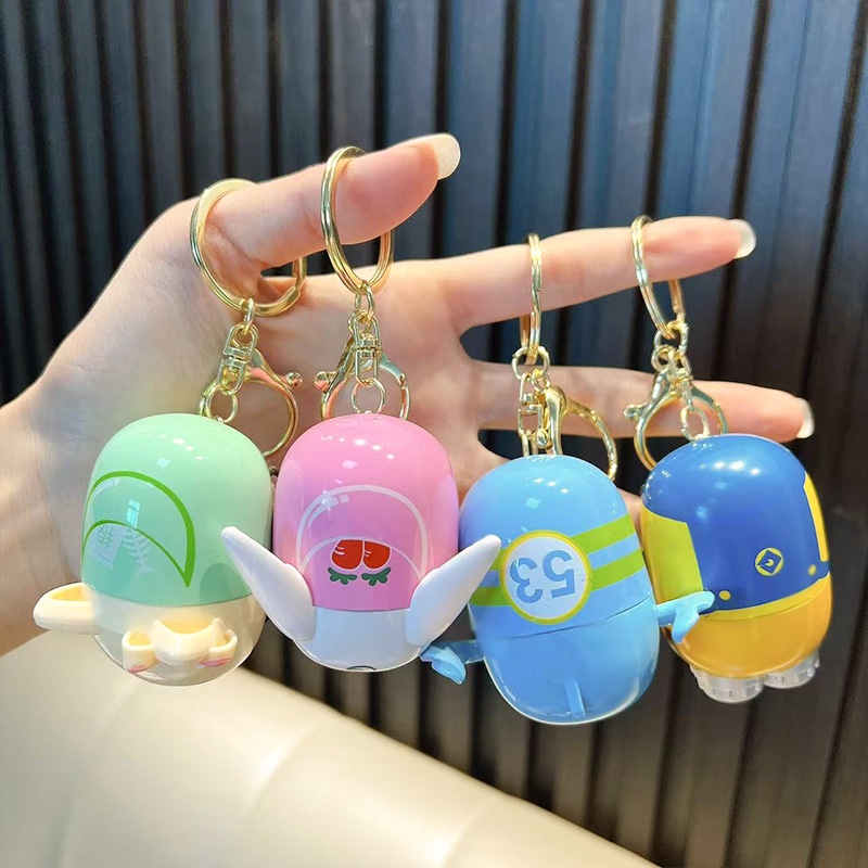 小动物回力车玩具钥匙扣汽车模型包包挂件学生钥匙链爪机小礼品